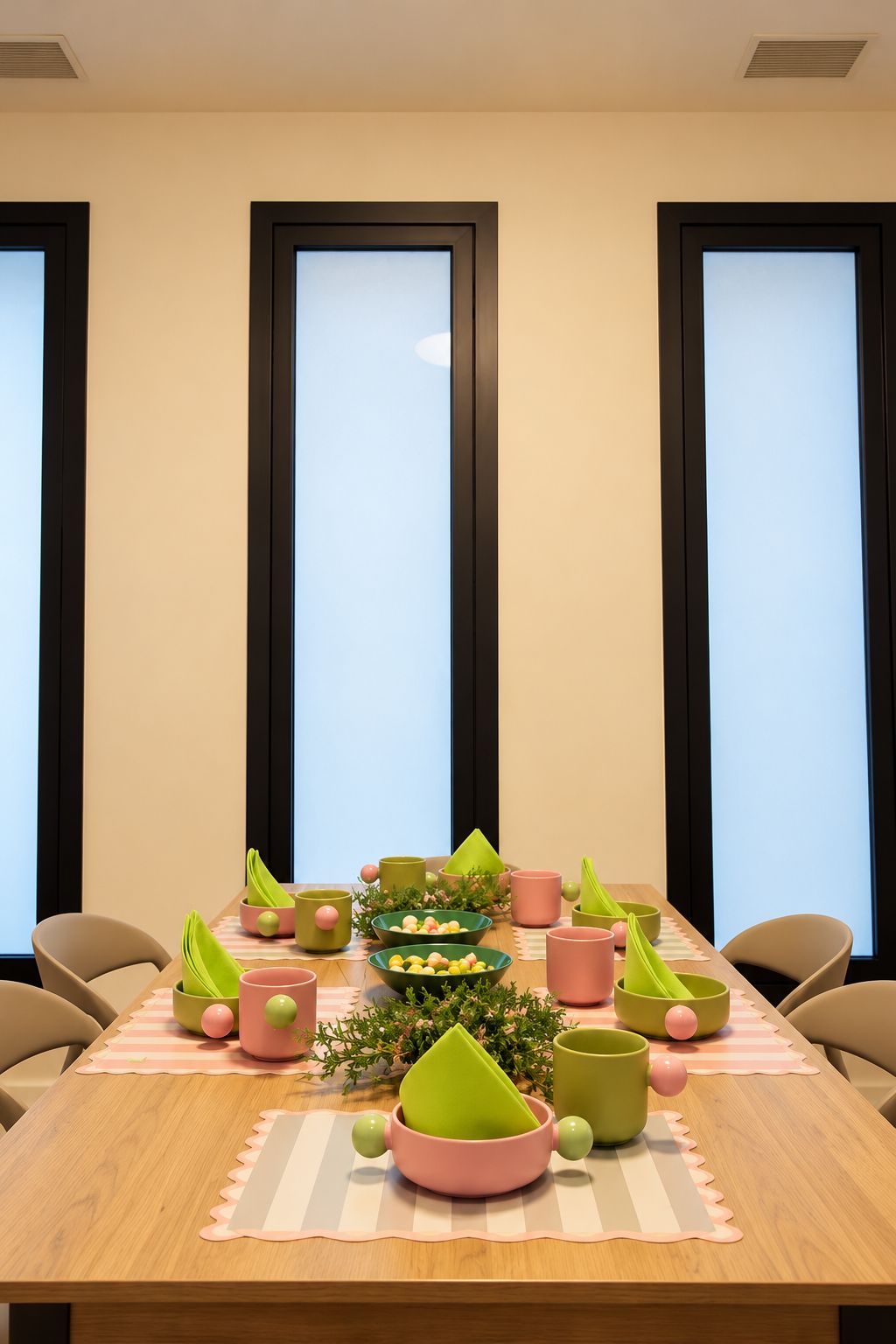 Mesa decorada para una celebración